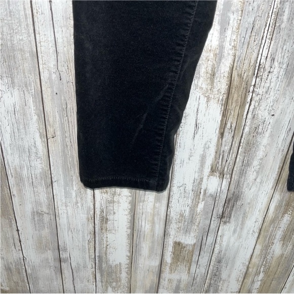 Talbots Black Corduroy Straight Leg Pants - Picture 2 of 6